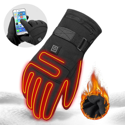 Winter Electric Heated Gloves Motorcycle Touch Screen Elzeon Gloves