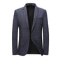 Elzeon-style Slim-fit Single Row One Button Small Business Suit Coat