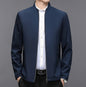 Stand Collar Middle-aged Men Casual Elzeon Jacket