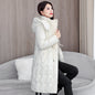 Mid-length Slim Fit Plus Size Cotton-padded Coat For Women Elzeon Winter Jacket