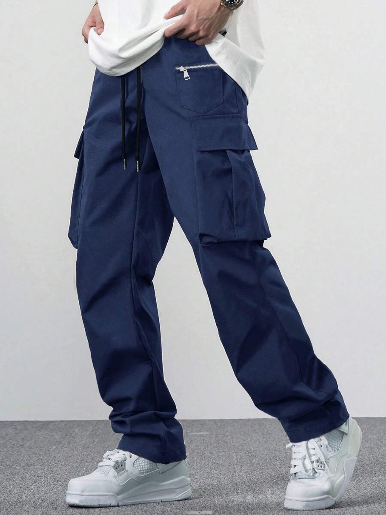 Loose Multi-pocket Casual Elzeon Men's Overalls