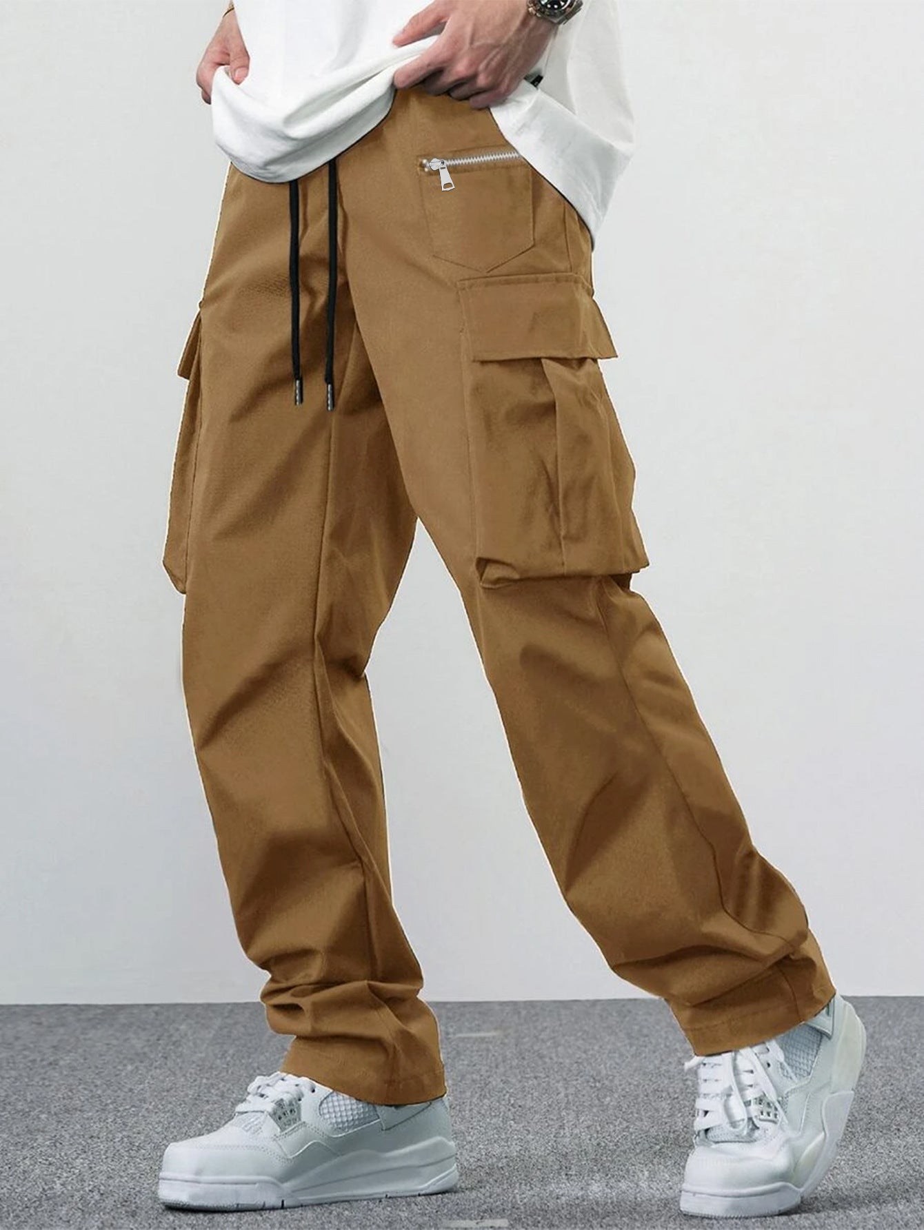 Loose Multi-pocket Casual Elzeon Men's Overalls