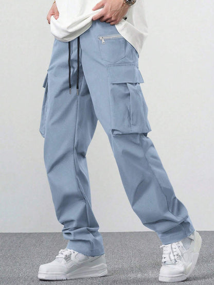 Loose Multi-pocket Casual Elzeon Men's Overalls