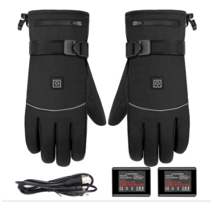 Winter Electric Heated Gloves Motorcycle Touch Screen Elzeon Gloves