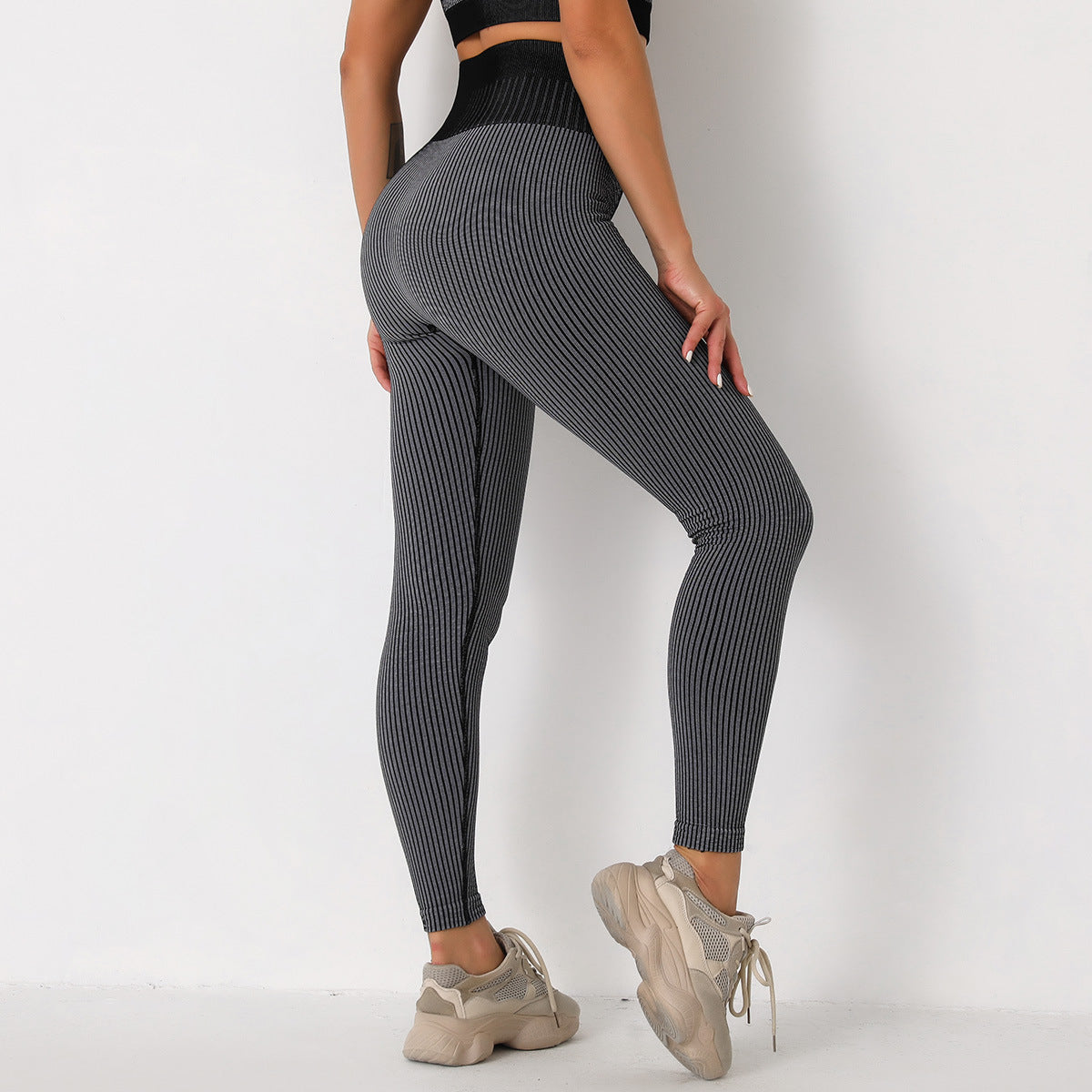 Elzeon Fashion Seamless High Waist Hip Leggings