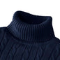 Twist Knitted Pullover Slim Fit Warm Top Solid Color Elzeon pullover